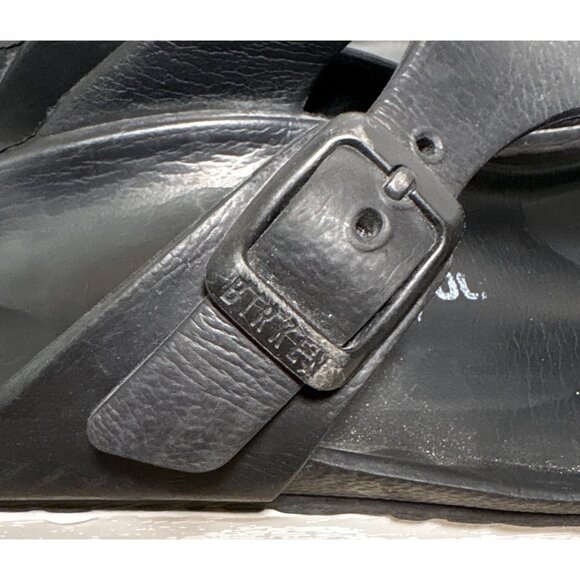 Birkenstock Kids Sandals Gizeh Black EVA Adjustable Strap Size 33 1.5-2 US - Picture 14 of 14